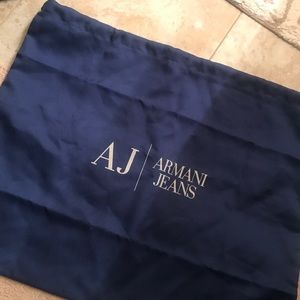 Armani jeans dust bag pouch Giorgio Armani